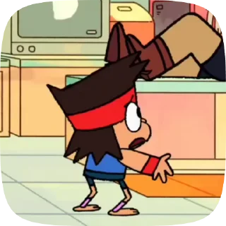 🌟 emoji окей кей'о / ok k.o !! Telegram sticker 7 of 12
