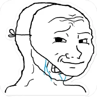 🫥 emoji кот том Telegram sticker 23 of 120