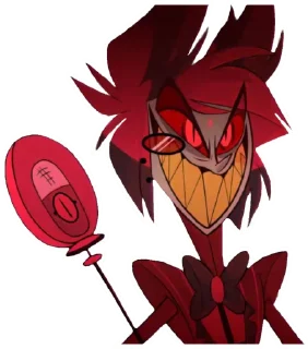 😁 emoji Аластор Telegram sticker 17 of 63