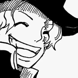 😁 emoji Сабо-кун Telegram sticker 15 of 47