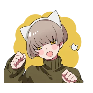 😊 emoji Тёмный и Светлый Кун 2 @nyasticks Telegram sticker 20 of 41