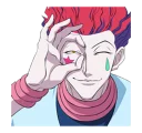 👁 emoji HUNTER×HUNTER Telegram sticker 9 of 104