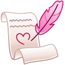 ✍️ emoji Love Day Telegram sticker 12 of 40