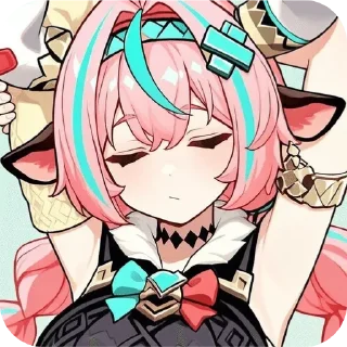 ☀ emoji Вареса Genshin impact Telegram sticker 10 of 28