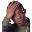 🙈 emoji Travis Scott - @knowmehomie Telegram sticker 8 of 11