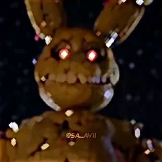 🌟 emoji Springtrap; Telegram sticker 8 of 43