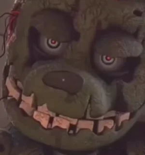 🌟 emoji Springtrap; Telegram sticker 18 of 43