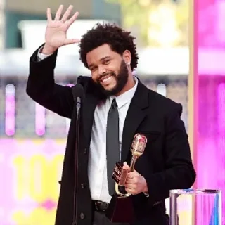 😊 emoji the weeknd Telegram sticker 22 of 119