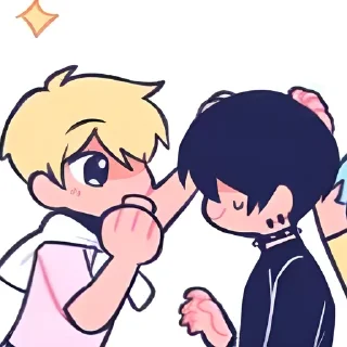 🤯 emoji Goth Telegram sticker 18 of 102
