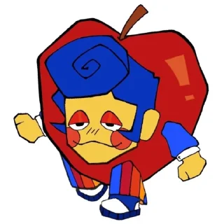 🍎 emoji Welcome home Telegram sticker 8 of 63