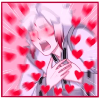 🥰 emoji Хидэ by @stikeru7777 Telegram sticker 20 of 41