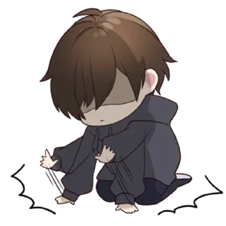 Sticker from Menhera-kun