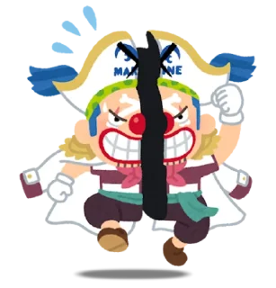 🤡 emoji One Piece •🍖• ワンピース Telegram sticker 14 of 23