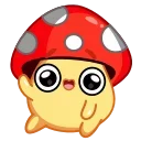 👋 emoji Mushroom (@TgSticker) Telegram sticker 6 of 20