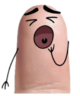 🥱 emoji Тю блин: Пальцев by @stickersblin Telegram sticker 22 of 36