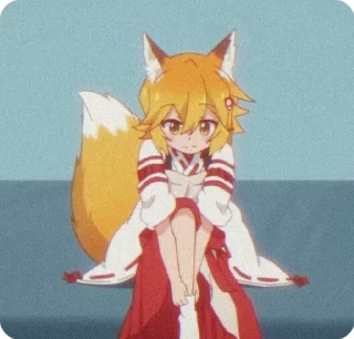 🧦 emoji Senko Telegram sticker 19 of 63