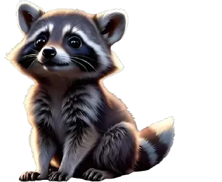 🦝 emoji 💜 lims-06 @moolokobot Telegram sticker 24 of 120