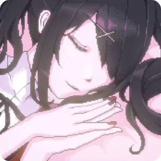 🎀 emoji 𝒜𝓂ℯ::@stiklily🖤🎀 Telegram sticker 14 of 40