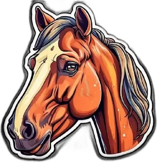 🐎 emoji Animals Telegram sticker 16 of 35