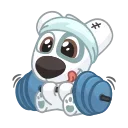 💪 emoji @hrishaa like stickers Telegram sticker 5 of 14