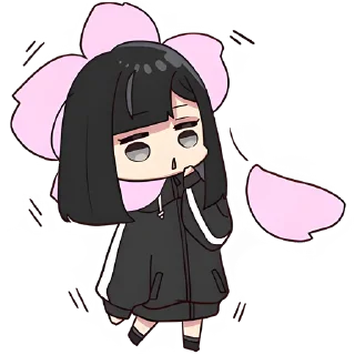 😱 emoji Юрудура-тян 3 @Nyasticks Telegram sticker 16 of 41