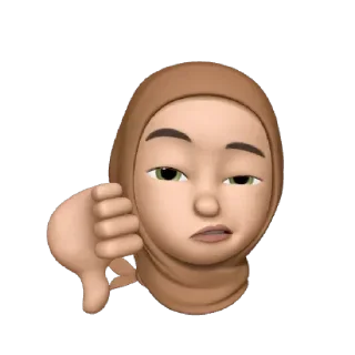 🤦‍♀️ emoji Muslima </@ZEHNLIBOT> Telegram sticker 11 of 55