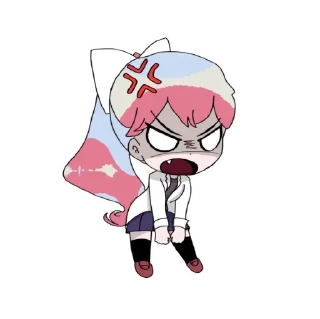 😡 emoji Yuriko-chan Telegram sticker 5 of 7