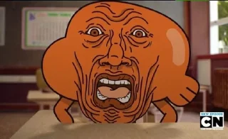 Sticker from The Amazing World of Gumball