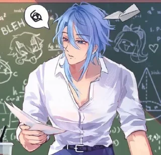 🌟 emoji Ayato :: @Aki_OwU Telegram sticker 24 of 48