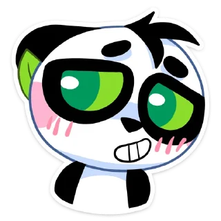 😏 emoji Pandic from VK by @Sadykhzadeh Telegram sticker 13 of 48