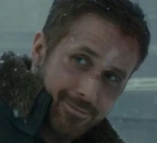 😏 emoji Only Ryan Gosling Telegram sticker 7 of 75