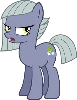 😒 emoji @mlpstickers Limestone Pie pack Telegram sticker 17 of 25