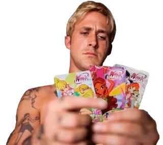 🧚‍♂ emoji Only Ryan Gosling Telegram sticker 5 of 75