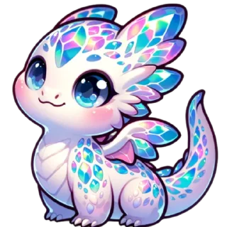 😊 emoji Дракоша Твинкл @anyavate Telegram sticker 1 of 20