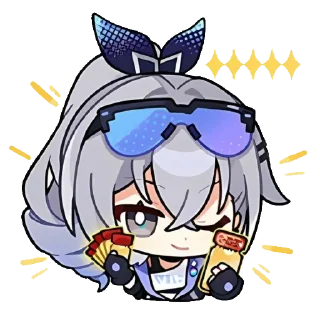 🌟 emoji хонкай||Кафка💗🎀 Telegram sticker 7 of 12