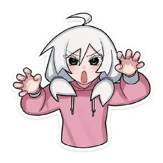 🤪 emoji Оля: Зайчик | @Lerkin1 Telegram sticker 6 of 33