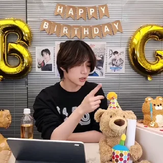🎉 emoji beomgyu @sunsetsticks Telegram sticker 10 of 35