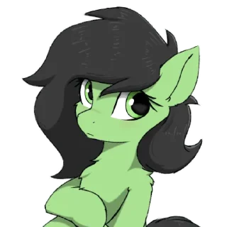 😊 emoji anon pony by @mlpstickers Telegram sticker 12 of 62