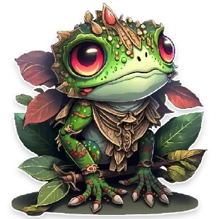 🐸 emoji Фэнтези by @Fantasy_Paradox Telegram sticker 6 of 17