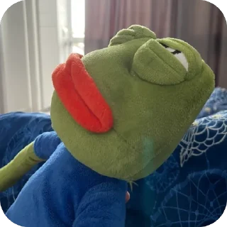 🫥 emoji Пепе Telegram sticker 16 of 32
