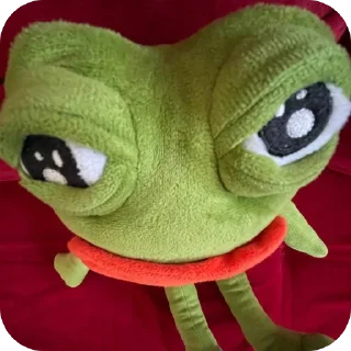 🫥 emoji Пепе Telegram sticker 21 of 32