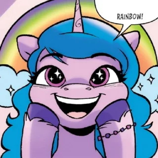 💛 emoji Mlp G5 | @MyLittlePony_bots Telegram sticker 13 of 73