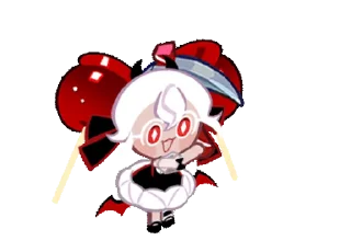 🍎 emoji Candy Apple Cookie! @cookierunstickersarchiev Telegram sticker 23 of 48