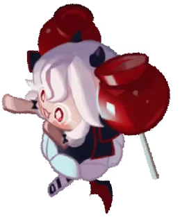 🍎 emoji Candy Apple Cookie! @cookierunstickersarchiev Telegram sticker 11 of 48