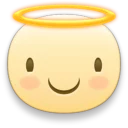 😇 emoji Facebook @turboproxbot Telegram sticker 6 of 45