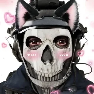 🥰 emoji Ghost | COD Telegram sticker 9 of 44