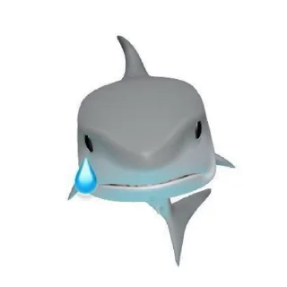 😥 emoji SHark meme by @GloryToTorrikiS Telegram sticker 20 of 37