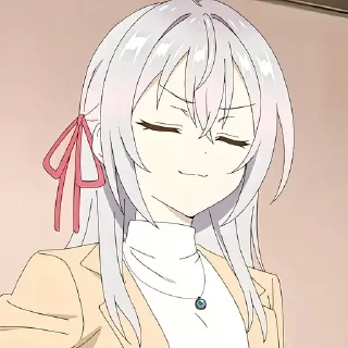 😊 emoji Аля иногда кокентничает @anime_stickerr Telegram sticker 5 of 20