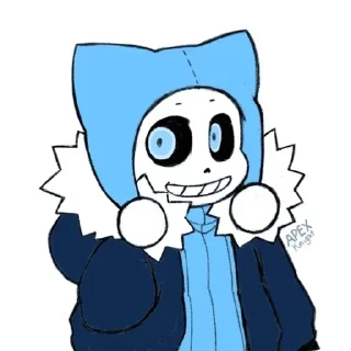 🌟 emoji BlizzardCat Sans Telegram sticker 19 of 98