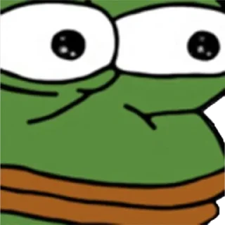😓 emoji pepe и peepo  - для важных переговоров (почему рот Telegram sticker 20 of 26